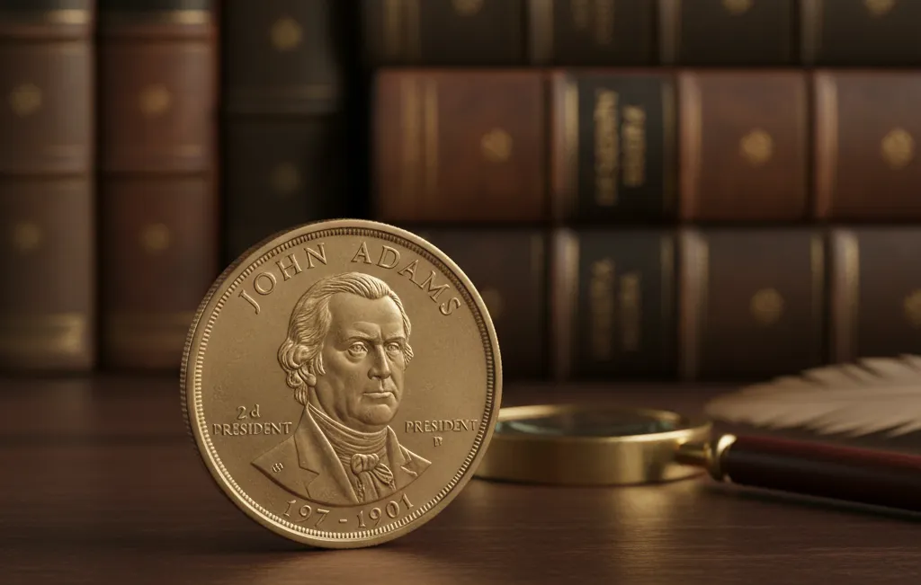Why the John Adams Dollar Coin Has No Edge Lettering