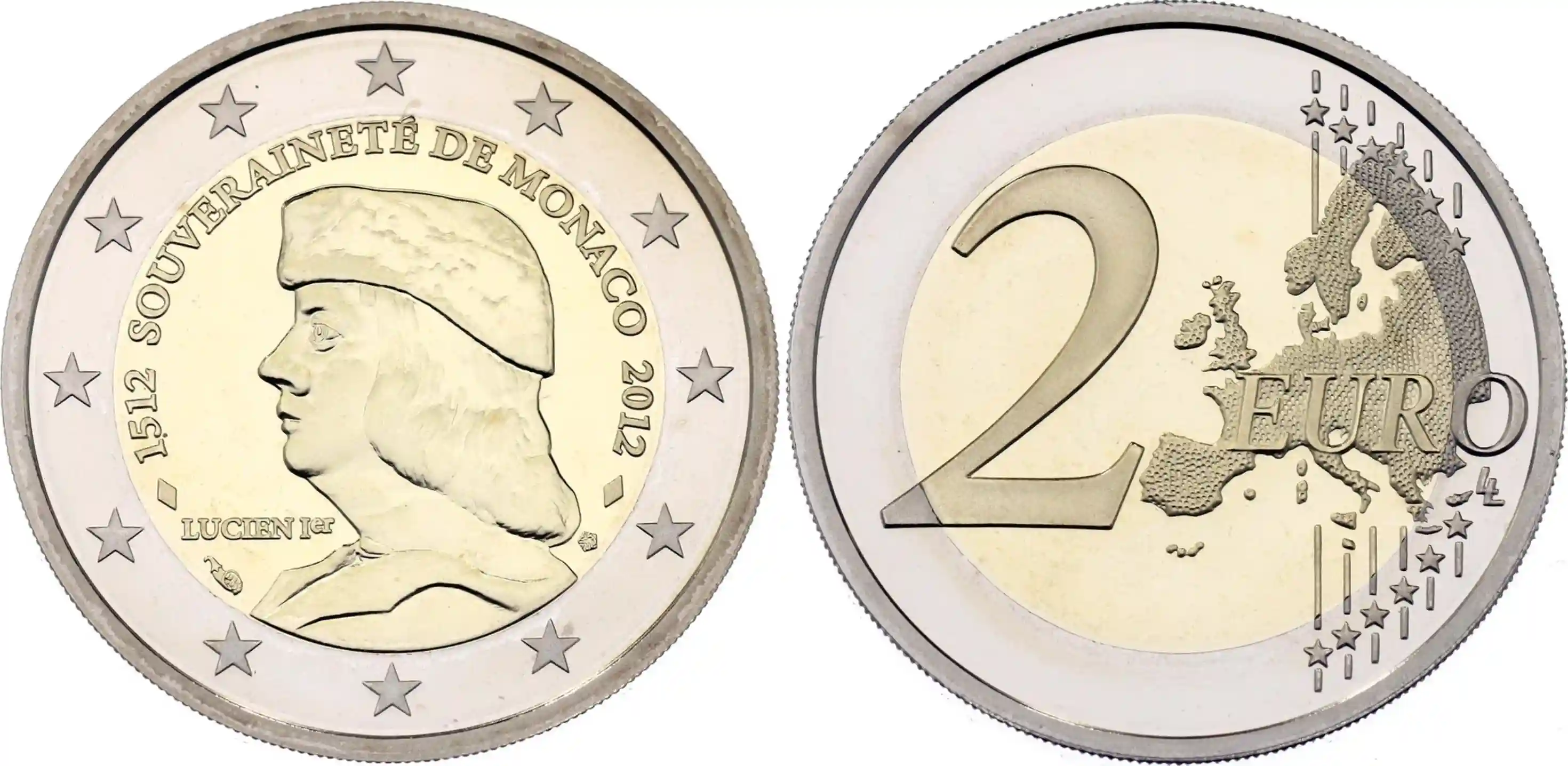 2 Euro Coin Monaco